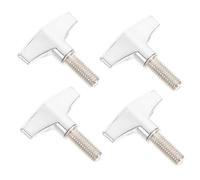 TOYANDONA 4pezzi Viti Ad Alette in Lega Di Zinco Per Kit Batteria Fissaggio Sicuro Supporto Piatto Tamburo Accessori Batteria Resistenti e Professionali