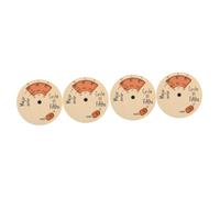 TOYANDONA 4pezzi Wooden Melody Tool Chord Wheel Strumento Musicale Per Musicisti Adatto Per Tuning e Pratico e Versatile Cerchio Delle Quinte Accessorio Musicale Essenziale