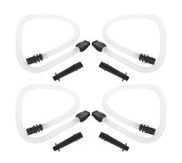 TOYANDONA 4sets Tubi Flessibili in Plastica per Bocchini da Melodica Parte di Ricambio per Strumenti Musicali Adatto per Tastiere Tasti