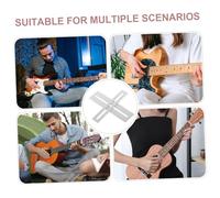 TOYANDONA 5 Paia Kit Protezione Tastiera Chitarra in Metallo Strumenti Manutenzione Fretboard per Rimozione e Lucidatura Compatibile con Basso e Acustica Facile Installazione e