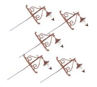 TOYANDONA 5 Pezzi applique da parete applique da parete per casa delle bambole lampade paesaggistiche in miniatura Decorazioni per Mini Case lampadario pendente lampada sospesa