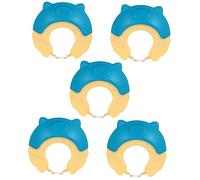 TOYANDONA 5 Pezzi Cappello da per Bambini Cappello da Shampoo per Bambini Taglia Regolabile E Motivo a Cartoni Animati per Il Tempo