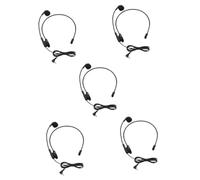 TOYANDONA 5 Pezzi Microfono Auricolare Amplificatore Per Cuffie Da 3 5 Mm Compatibile Con Le Prestazioni Dal Per Cantare