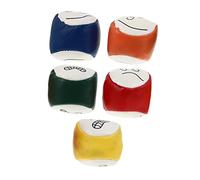 TOYANDONA 5 Pezzi Sabbag Di Sabbia Sorridente Giocattoli Da Gioco Giocoleria Per Principianti Palline Da Giocoliere Colorate Giocoleria Per Balli Per Plastica