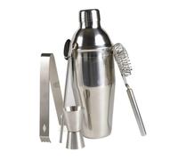 TOYANDONA 5 pezzi Shaker Cocktail in Acciaio Inossidabile Set Accessori Bartender Professionale Mixer Martini Resistente e Capiente per Bar e Casa