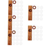 TOYANDONA 5 Set Di Strumenti Musicali in Legno Per Principianti Di Material for Kids Adults Membrane Incluse E Ukulele Chitarra Partner Facili Da Imparare