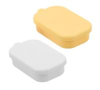 TOYANDONA 50 Miniature Dollhouse Bento Lunch Box con Compartimenti Divisi Contenitori Snack Vuoti per Cucina e Ruolo Mini Contenitori Alimentari per Decorazione