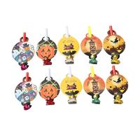 TOYANDONA 50 Pezzi forniture per feste di compleanno forniture per feste di Halloween party halloween palloncini matrimonio fischiatori scoppi di festa oggetti di scena tiro di colpo fischio
