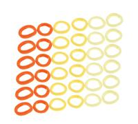 TOYANDONA 500 Pezzi Elastici per Chioma in Nylon per Bambine, Protezione Delicata, Uso Versatile, per Asilo e Accessori per Chioma Morbidi