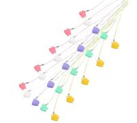 TOYANDONA 50pezzi Scatola Porta Dentini Da Latte in Plastica Scatolina Dentini Da Latte Ragazzo Ragazza Portadenti Per Ragazzo Ragazza Persi Scatola Ricordo Dei Denti Salvadenti