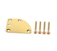TOYANDONA 5fori Triangle Bass Guitar Neck Plate Electric Guitar Joint Plate Lightweight and Metal Connector for Easy Installation and Enhanced Strength