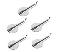 TOYANDONA 5pezzi Jaw Harp Metallo Portatile Per Iniziare Suonare Strumento Musicale Da Bocca Per Amanti Della Musica Facile Da Usare e Versatile Per Ritmi Etnici