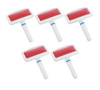 TOYANDONA 5pezzi Pettine Per Toelettatura Cani Gatti Rimuove Nodi e Peli Morti Adatto Tutte Le Razze Cura Del Pelo Stagionale Pettinatura Senza Sforzo