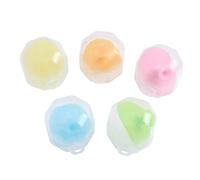 TOYANDONA 5pezzi Spazzola Per Shampoo in Silicone Pettine Massaggiante Per Capelluto Scrubber Per Pulizia Della Testa Rimuove Polvere e Sebo Per Bagnetto