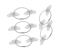 TOYANDONA 5sets Ancoraggi Antiribaltamento Per Mobili Cinghie Parete Per Armadietti e Libreria Kit Sicurezza Per Mobili Pesanti Protezione Per Ragazzo Ragazza Ragazza e Animali Domestici