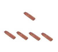 TOYANDONA 5sets Kazoo Legno Per Principianti Strumento Musicale Per Chitarra e Ukulele Facile Da Giocare Adatto Tutte Le Età Gioco Divertente Per Adulti