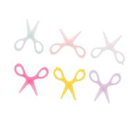 TOYANDONA 6 Forbici Miniature per Casa Accessori Miniaturizzati Realistici in Plastica per e Decorazioni Micro