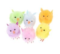TOYANDONA 6 Mini Pasquali Morbido Peluche Decorazioni Fluffy per e