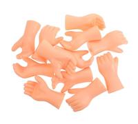 TOYANDONA 6 Paia Accessori Per Le Maniglie Della Bambola Kit Burattino a Mano Mini Accessori Delle Bambole Kit Per Realizzare Marionette Forniture Per Bambole Plastica Beige