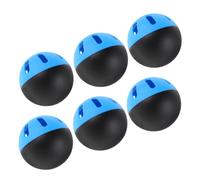 TOYANDONA 6 Palline Allenamento Baseball Leggere Eva Morbide e Forate per Pratica Indoor e Outdoor Stabilità Volo Migliorata per Sviluppo Tecniche