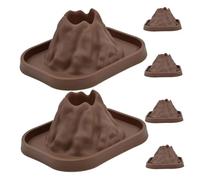 TOYANDONA 6 pezzi Kit di Esperimenti Scientifici per Eruzioni Vulcaniche Kit Fai-da-Te Creativo e Didattico per Accessorio Pratico per Studio della Geografia