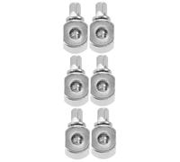 TOYANDONA 6 Pz peso del martello a pedale tassellatore batteria martello batteria Attrezzatura per percussioni contrappeso martello pedale kit batteria parti della batteria Lega di zinco