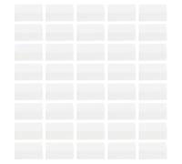 TOYANDONA 60 Pezzi Palette Acquerello Vuota in Plastica Bianca, Moduli | Studenti e Hobbisti, Controllo Porzioni e Colore Uniforme, Lezioni D'arte Mobili
