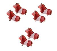 TOYANDONA 6pezzi Palloncini Animali Alluminio Palloncini Decorativi Per Compleanno Tema Animali Adorabili Forma Cavallo Facile Da Gonfiare Effetto Camminante