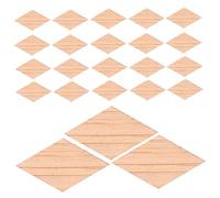 TOYANDONA 72pezzi Pavimentazione Miniatura Bambù Per Case Delle Bambole Accessori Per Decorazioni Di Paesaggi e Artigianato Creativo Design Rustico e Resistente
