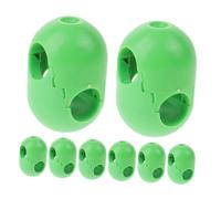TOYANDONA 8 Accessori del per fibbie da arrampicata fibbia collegamento Fibbia multifunzionale connettore per corda da arrampicata Verde