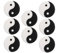 TOYANDONA 8 Ammortizzatori per Tennis Silicone Riduzione e Comfort Ottimale Design Tai Chi Facile Installazione e Materiale Resistente