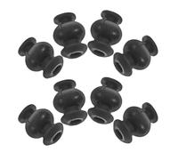 TOYANDONA 8 Pezzi Ammortizzatore a Sfera in Gomma Nero per Gimbal Drone Protezione Controllo Resistente alle Intemperie per Operazioni Aeree Esterne