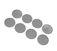 TOYANDONA 8 Pezzi Coperture Altoparlante in Rete Tondo Protezione Audio in Ferro Resistente per Sala Conferenze e