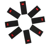 TOYANDONA 8 Pezzi Fascia Elastica per Bobina da Pesca, Protezione Bobina | Gomma Resistente, Compatibile Bobina Rotante e Filo, per Laghi e Pesca in Acqua Non Salata