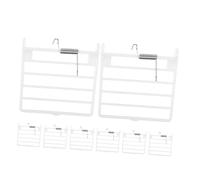 TOYANDONA 8 Pezzi Porte Fisse per Scatole Accessori per Gabbie Uccelli Resistente Facile Installazione e Adatte per Diverse Habitat