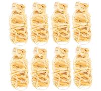 TOYANDONA 8 Pezzi Strisce di Legno di accensione Firelighters avviatore di Leggero legnetti accendifuoco Escursionismo accendifuoco Bastoncini per Accendere Il Cera