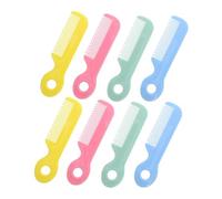 TOYANDONA 8 Spazzola per Ragazzo Pettine in Plastica con Punte Arrotondate per Delicati e Crosta e Adatta Ragazzo e Manico Ergonomico per Autonomia