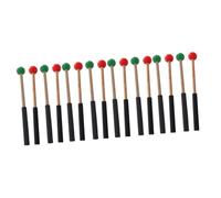 TOYANDONA 8paia of Tongue Drum Mallets with Handle Percussion Accessories for Marimba and Music