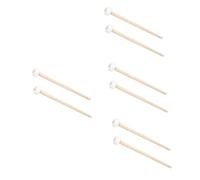 TOYANDONA 8pezzi Mallet Per Gong Legno Con Testa Accessorio Per Strumenti Percussione Leggero e Portatile Suono Cristallino Per Concerti e Festa