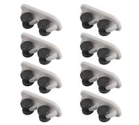 TOYANDONA 8pezzi Rotelle Adesive per Mobili Ruote per Scatole di Stoccaggio con Cuscinetti Rotelle Girevoli in Silenziose e Resistenti per Spostare Scaffali e Contenitori Facilmente