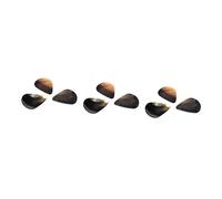 TOYANDONA 9pezzi Plettri Nera Per Chitarra e Ukulele Di Plettri Premium Vera Suono Autentico e Mellow Per Strumenti Bassa Tensione