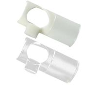 TOYANDONA Accessori Per Flauto 2 Pezzi Bocchini Ausilio Al Soffio Flauto in Plastica Durevole Per Migliorare Intonazione, Compatibile Tonalità C/d, Per Principianti e Musicisti Esperti