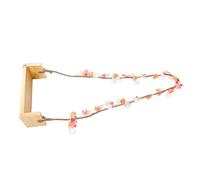 TOYANDONA Accessori Per Servizi Fotografici Per Ragazzo Ragazza Altalena in Legno Accessori Per Pose Di Ragazzo Ragazza Altalena Floreale