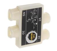 TOYANDONA Accordatore Soffio per Chitarra e Ukulele con Design Elegante Semplice e Versatile Strumento Preciso per Principianti e Professionisti Migliora Lestetica Dello Strumento