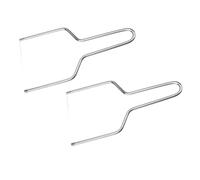 TOYANDONA Affetta Formaggio e Margarina in Acciaio Inox 2 Pezzi Filo Tagliente Multifunzionale per Casa e Ristorante Colore Argento