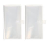 TOYANDONA Album Raccoglitore Biglietti da Viaggio 2 Pezzi Tasche Trasparenti e Chiusura a Scatto Libretto Raccolta Foto e Documenti Personalizzabile Regalo per Amanti del Teatro e