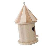 TOYANDONA Alimentatore Del Nido Di Uccelli Nidificazione Materiale Case Alimentatori Colore Casa Degli Uccelli Nido Voliera All'aperto Piccola Mangiatoia Per Uccelli Di Legno
