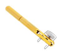 TOYANDONA Attrezzo Manuale per Nodi da Pesca, Legame Amo in Metallo Oro | Compatto e Facile da Portare, Design Tecnologico, Aiuta a Evitare Danni al Filo, Uso Pratico Colore Casuale