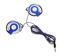 TOYANDONA Auricolari Gancio da Orecchio Stereo Mm per Mp3 e Computer | Blu, PC Acciaio Inox Lega di Zinco, Uso Sportivo, Compatibili Tv e Dvd