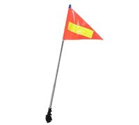 TOYANDONA Bandiera Compatta e Portatile con Asta Retrattile per Kayak di Sicurezza in Acciaio Inox Visibilità Elevata per Kayak e Piccole Barche Durante Escursioni